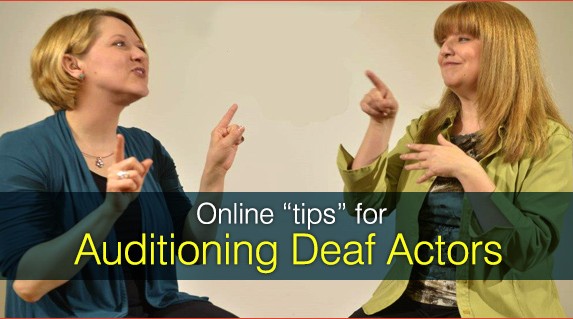 Deaf Performer Web Badge