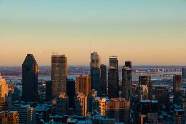 Skyline of Montreal